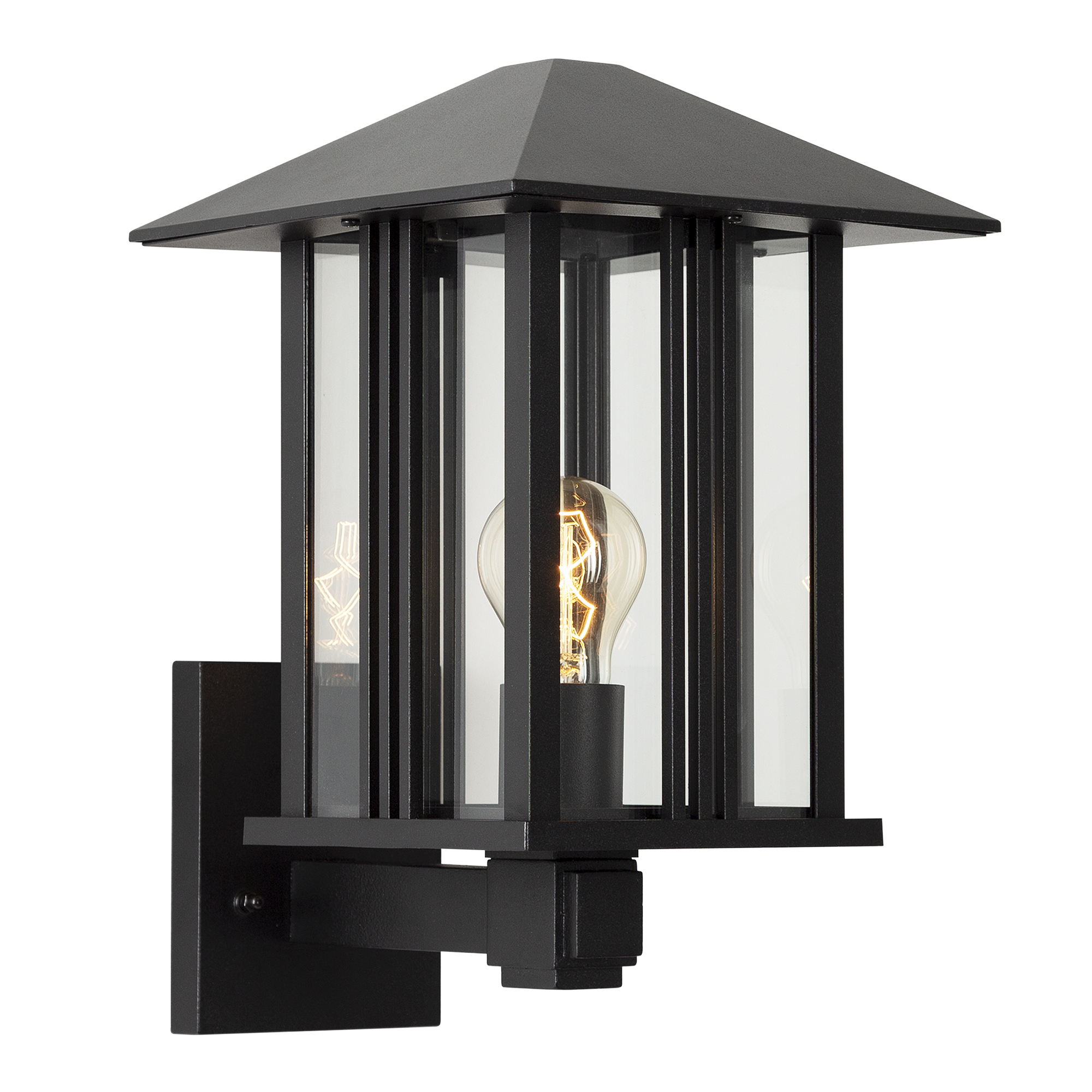 Wandlamp Kingston Zwart Wandlamp Kingston Zwart